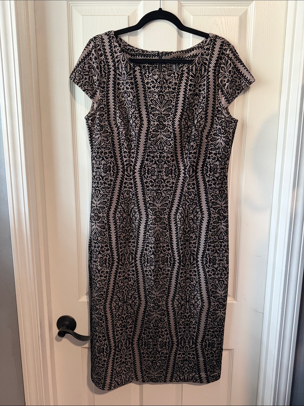 Marc New York Beautiful Classy Straight Velvet Dress